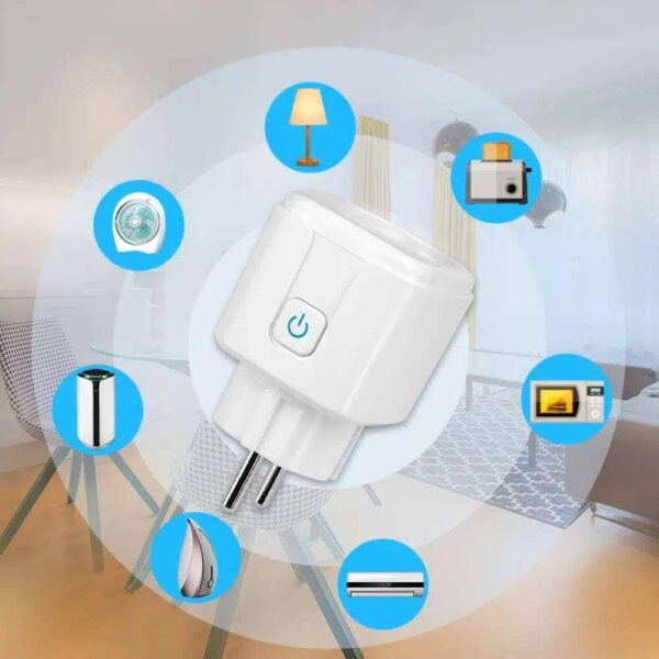swe01-inteligentna-wtyczka-wifi-16a-biala Inteligentne gniazdko W-iFi + Bluetooth Mi-Light SWE01B czarne