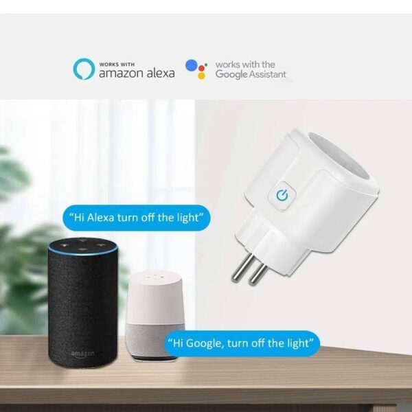 swe01-inteligentna-wtyczka-wifi-16a-biala Inteligentne gniazdko W-iFi + Bluetooth Mi-Light SWE01B czarne