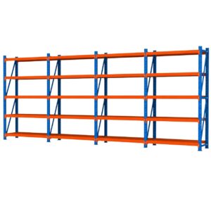 Regał Magazynowy Metalowy 20-półkowy 800x200x60cm do 200kg