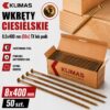 0a2b8d8b3f5022fe35ce5972d6e1372e KLIMAS Wkręty ciesielskie 8x400 do drewna łeb talerzowy Torx Klimas 50 szt.