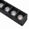 1147_3 Lampa Liniowa Magnetyczna Spot DALI CCT 24W Czarna