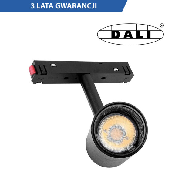 1150_1 Reflektor Magnetyczny DALI CCT 12W Czarny