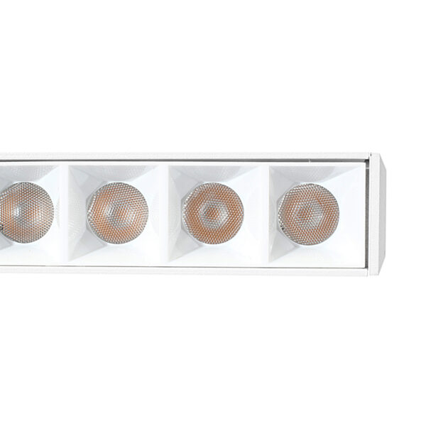 1307_3 Lampa Magnetyczna Liniowa Spot 24W Tuya Smart CCT Biała