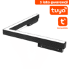 Lampa magnetyczna narożna 24W Tuya Smart CCT Czarna