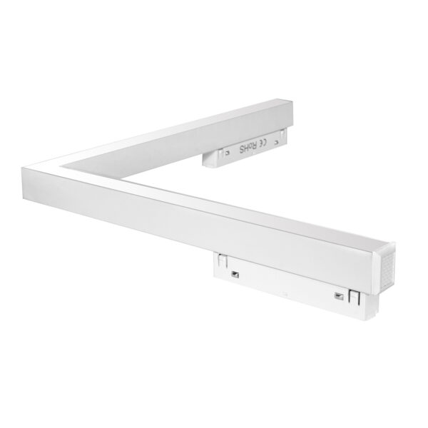 Lampa magnetyczna narożna 24W Tuya Smart CCT Biała
