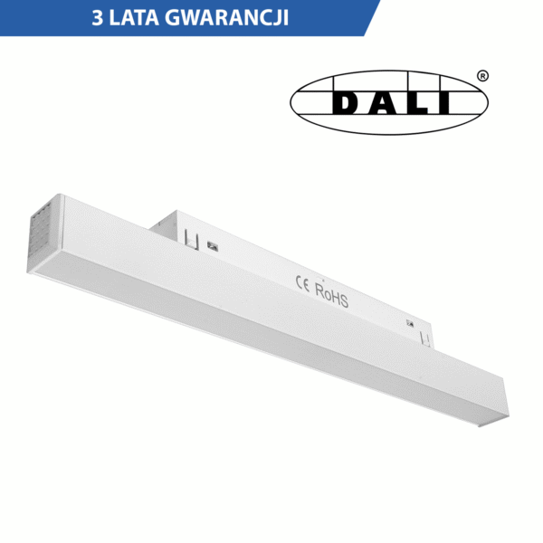 Lampa Liniowa Magnetyczna DALI CCT 12W Biała