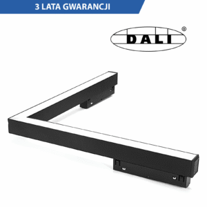 Lampa Kątowa Magnetyczna DALI CCT 24W Czarna
