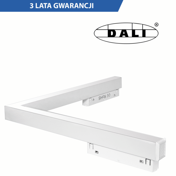 Lampa Kątowa Magnetyczna DALI CCT 24W Biała
