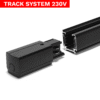 Końcówka zasilająca do szyn 3-fazowych Track 3F czarna