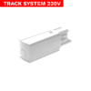 Końcówka zasilająca do szyn 3-fazowych Track 3F biała