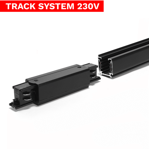 Zasilanie środkowe do szyn 3-fazowych Track 3F czarne
