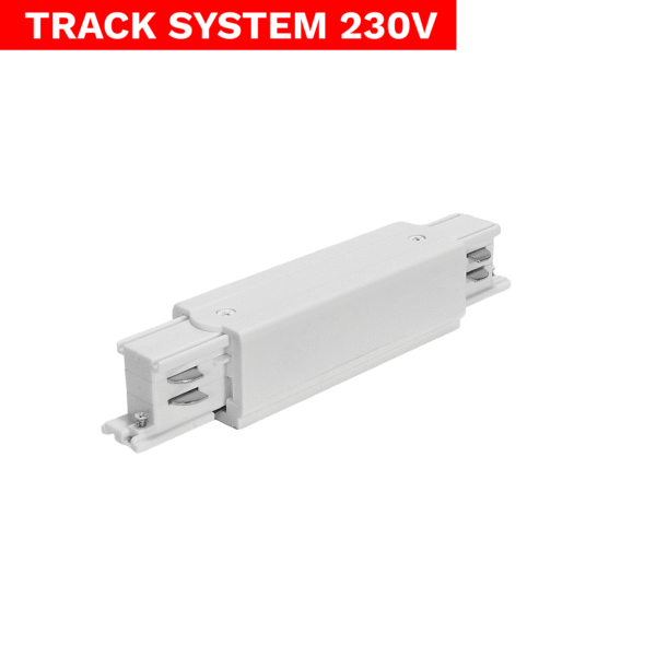 Zasilanie środkowe do szyn 3-fazowych Track 3F białe