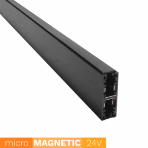 Szyna Magnetyczna Wisząca dwustronna Micro Line 200cm czarna