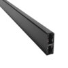 1555_3 Szyna Magnetyczna Wisząca dwustronna Micro Line 200cm czarna