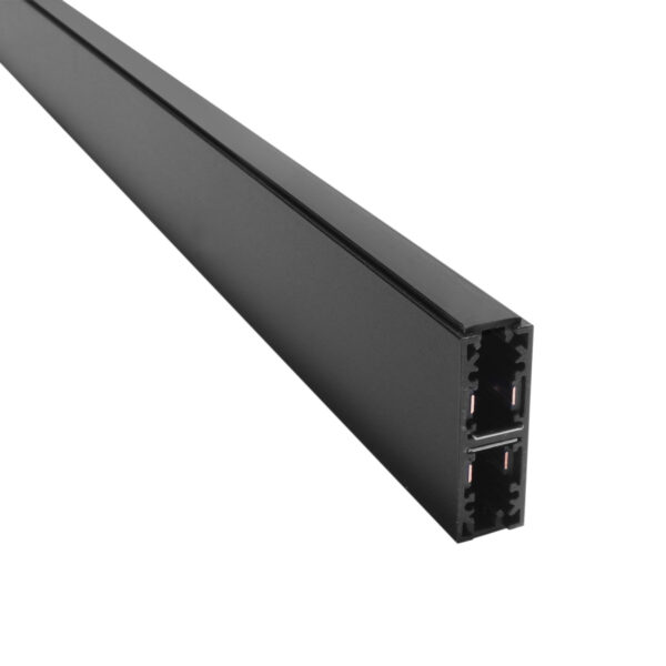 1555_3 Szyna Magnetyczna Wisząca dwustronna Micro Line 200cm czarna