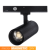 Reflektor Magnetyczny 6W 4000K Micro Line czarny