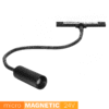 Reflektor Elastyczny Magnetyczny 3W 3000K Micro Line czarny