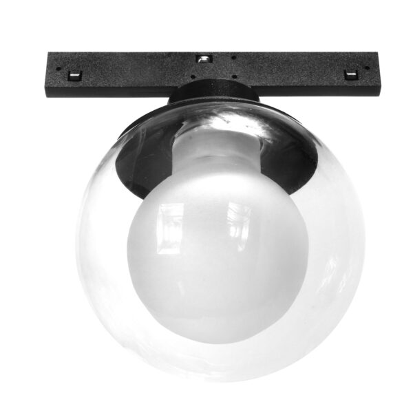 Lampa Kula Magnetyczna Micro Line 6W 3000K czarna
