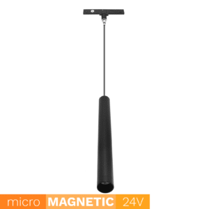 1581_1 Lampa Wisząca Magnetyczna Micro Line 6W 3000K czarna