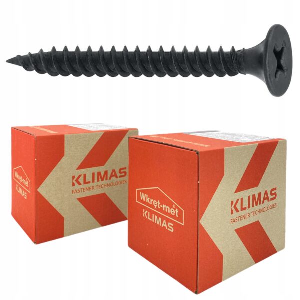 160cee50d26b69c8de123d4118e15641 KLIMAS Wkręty do stali Wkręt-Met 3,5 x 35 mm 1000 szt.
