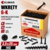 KLIMAS Wkręt fosfatowany do drewna Wkręt-Met 3,5x25 1kg