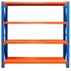 Regał Magazynowy Metalowy 4-półkowy 200x200x60cm do 200kg