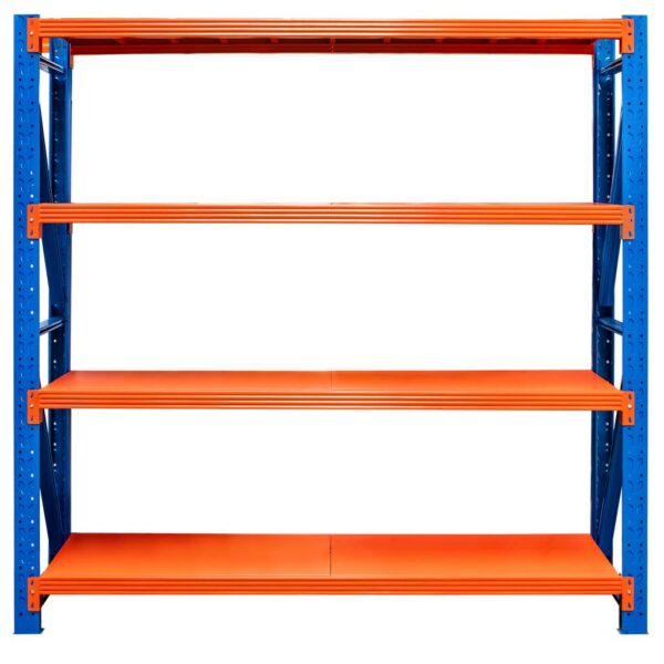 Regał Magazynowy Metalowy 4-półkowy 200x200x60cm do 200kg