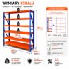 2ee23a200d07c2b2ba9236301d11ff0a Regał Magazynowy Metalowy 10-półkowy 400x200x60cm do 200kg