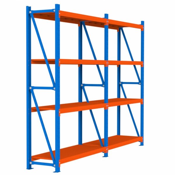 Regał Magazynowy Metalowy 8-półkowy 400x200x60cm do 200kg