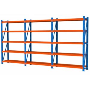Regał Magazynowy Metalowy 15-półkowy 600x200x60cm do 200kg