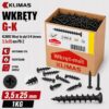 KLIMAS Wkręt fosfatowany do drewna Wkręt-Met 3,5x25 1kg