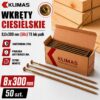 7e7ade0dac6d509bd23c63b711686393 KLIMAS Wkręty ciesielskie 8x300 do drewna łeb talerzowy Torx Klimas 50 szt.