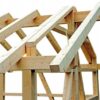 KLIMAS Wkręty ciesielskie 8x60 mm 50 szt. Łeb Talerzowy Podkładkowy Ocynk