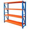 Regał Magazynowy Metalowy 4-półkowy 200x200x60cm do 200kg