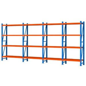 Regał Magazynowy Metalowy 16-półkowy 800x200x60cm do 200kg