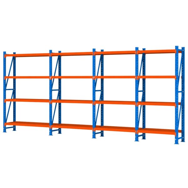 Regał Magazynowy Metalowy 16-półkowy 800x200x60cm do 200kg