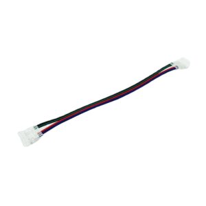 Złączka do taśm LED COB RGB 10mm dwustronna z przewodem