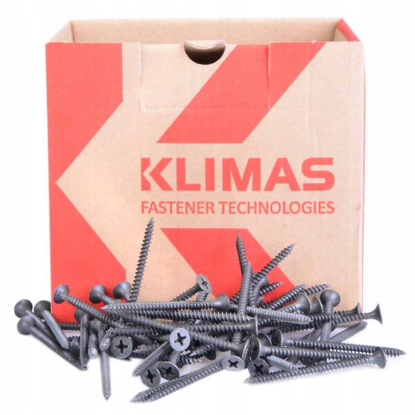 b217f8efbee0c0be04e1e67eca9b6b15 KLIMAS Wkręty do stali Wkręt-Met 3,5 x 45 mm 500 szt.