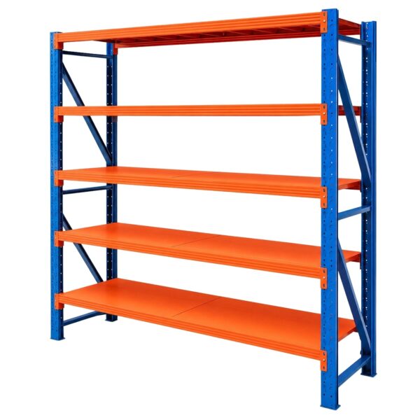 Regał Magazynowy Metalowy 5-półkowy 200x200x60cm do 200kg