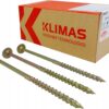 c5bf755a9bdea11134a1e76160ca57b2 KLIMAS Wkręty ciesielskie 8x300 do drewna łeb talerzowy Torx Klimas 50 szt.