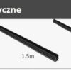 Szyna Magnetyczna Podtynkowa 50 cm Czarna