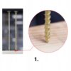 Wkręty ciesielskie TORX 8x160 mm 25 szt. talerzowe do drewna Klimas WKCP