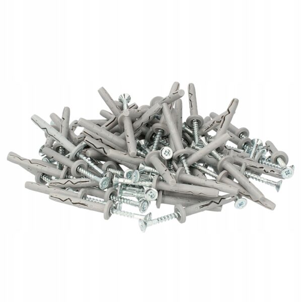 e91509a8816511c279f3c6046b02314f KLIMAS Kołki do betonu Wkręt-Met 6 x 40 mm opak 200 szt. z kołnierzem
