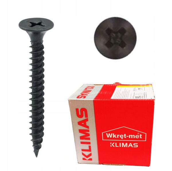 f3119253c5f24fd8dd7ac9de82203978 KLIMAS Wkręty do stali Wkręt-Met 3,5 x 45 mm 500 szt.