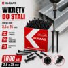 f3aaf50ffdac40c91ad7374241450cdf KLIMAS Wkręty do stali Wkręt-Met 3,5 x 25 mm 1000 szt.
