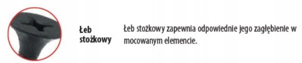 KLIMAS Wkręt fosfatowany do drewna Wkręt-Met 3,5x25 1kg