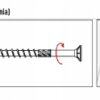 KLIMAS Wkręty do drewna Wkręt-Met 4 x 50 mm TORX łeb stożkowy 300 szt.