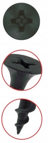 KLIMAS Wkręty do płyt G-K do drewna Wkręt-Met 4,2 x 70 mm 250 szt.