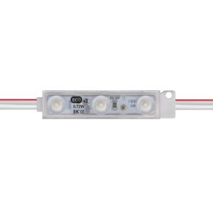 Moduł LED Eco Lens 3xSMD2835 12V 0,72W IP68 3000K