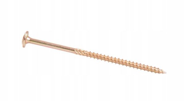 152b2040a8ff346926a0d1f65b672c34 KLIMAS Wkręty ciesielskie 6 x 260 mm do drewna łeb talerzowy Torx 100 szt.
